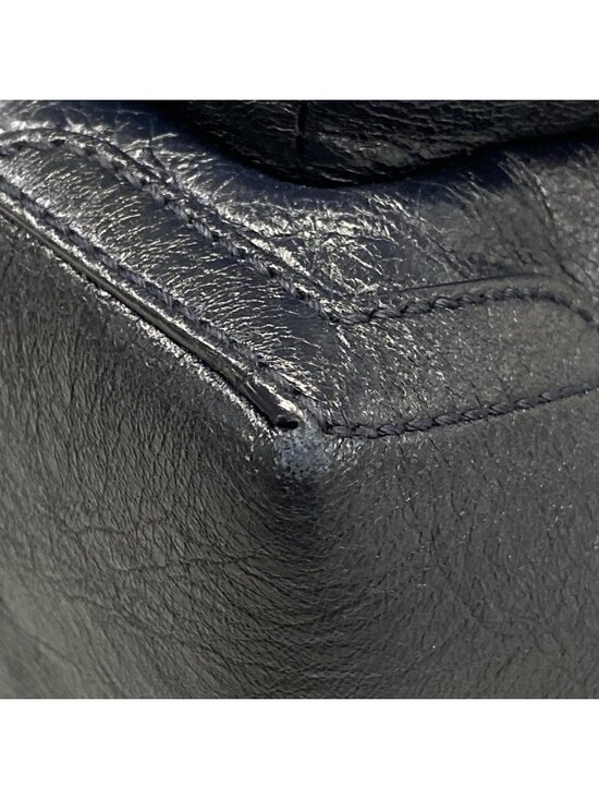 Balenciaga Backpack Navy Dark Leather main image 13